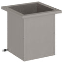 Plantekasse med LED Rusten 30 x 30 x 30 cm Cortenstål