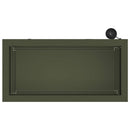 Plantekasse med LED Olivengrøn 30 x 60 x 30 cm Stål