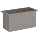 Plantekasse med LED Rusten 30 × 60 × 30 cm Cortenstål