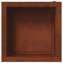 Plantekasse med LED Rusten 40 x 40 x 40 cm Cortenstål