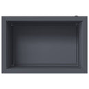 Plantekasse med LED Antracit 40 x 60 x 40 cm Stål