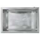 Plantekasse med LED Sølv 40 × 60 × 40 cm Galvaniseret stål