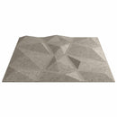 Vægpaneler 24 stk. 50 x 50 cm Betongrå XPS Skum