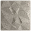 Vægpaneler 48 stk. 50 x 50 cm Betongrå XPS Skum