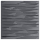 Vægpaneler 24 stk. 50 x 50 cm Sten grå XPS Skum