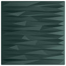 Vægpaneler 12 stk. 50 x 50 cm Stone Grøn XPS Skum
