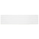 Vægpaneler 10 stk. 100 x 25 cm Hvid og rød EPS Skum