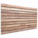 Vægpaneler 5 stk. 100 x 50 cm Lys Brun EPS Skum