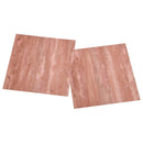 Selvklæbende Gulvplanker Rød 30,5 x 30,5 cm 20 stk. PVC