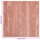 Selvklæbende Gulvplanker Rød 30,5 x 30,5 cm 20 stk. PVC