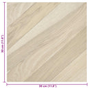 Selvklæbende Gulvplanker Beige Stribet 30,5 x 30,5 cm 20 stk.