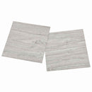 Selvklæbende Gulvplanker Lys Grå og Hvid 30,5 x 30,5 cm 20 stk.
