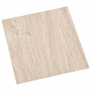 Selvklæbende Gulvplanker Lys brun og hvid 30,5 x 30,5 cm
