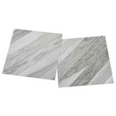 Selvklæbende Gulvplanker Grå Stribet 30,5 x 30,5 cm 20 stk. PVC