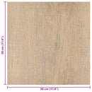 Selvklæbende Gulvplanker Mørkebrun og Grå 30,5 x 30,5 cm