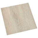 Selvklæbende Gulvplanker Brun og Beige 30,5 x 30,5 cm 20 stk.