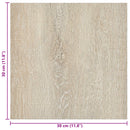 Selvklæbende Gulvplanker Brun og Beige 30,5 x 30,5 cm 20 stk.