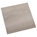 Selvklæbende Gulvplanker Gråbrun 30,5 x 30,5 cm 20 stk. PVC