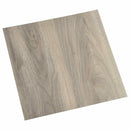 Selvklæbende Gulvplanker Sort og Træ 30,5 x 30,5 cm 20 stk. PVC