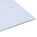 Selvklæbende Gulvplanker Hvid marmor 30,5 x 30,5 cm 20 stk. PVC