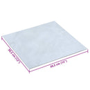 Selvklæbende Gulvplanker Hvid marmor 30,5 x 30,5 cm 20 stk. PVC