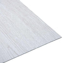 Selvklæbende Gulvplanker Hvid 30,5 x 30,5 cm 20 stk. PVC
