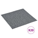 Selvklæbende Gulvplanker Grå og Lys Grå 30,5 x 30,5 cm 20 stk.