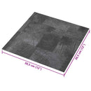 Selvklæbende Gulvplanker Træstruktur Grå 30,5 x 30,5 cm 20 stk.