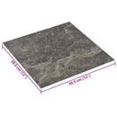 Selvklæbende Gulvplanker Flerfarvet 30,5 x 30,5 cm 20 stk. PVC