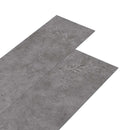 Selvklæbende PVC Plankegulve Betongrå 30,5 x 61 cm 28 stk. PVC