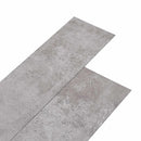 Selvklæbende PVC Plankegulve Jord Grå 30,5 x 61 cm 28 stk. PVC