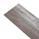Selvklæbende PVC Plankegulve Matte Træbrun 30,5 x 61 cm 28 stk.