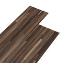 Selvklæbende PVC Plankegulve Stribet Brun 30,5 x 61 cm 28 stk.