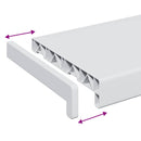 Vindueskarm Hvid 140 x 25 x 4,5 cm PVC