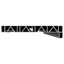 Vindueskarm Hvid 140 x 25 x 4,5 cm PVC