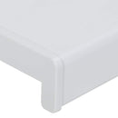 Vindueskarm Hvid 60 x 35 x 4,5 cm PVC