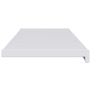 Vindueskarm Hvid 160 x 35 x 4,5 cm PVC
