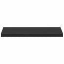 Vindueskarm Sort med træstruktur 100 x 50 x 4,5 cm PVC