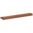 Vindueskarm Brun træ 80 x 10 x 4,5 cm PVC
