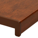 Vindueskarm Brun træ 100 x 10 x 4,5 cm PVC