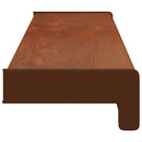 Vindueskarm Brun træ 100 x 10 x 4,5 cm PVC
