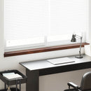 Vindueskarm Brun træ 120 x 15 x 4,5 cm PVC