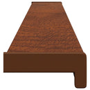 Vindueskarm Brun træ 120 x 15 x 4,5 cm PVC