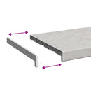 Vindueskarm Marmor tekstur 60 x 30 x 4,5 cm PVC