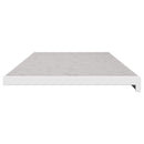 Vindueskarm Marmor tekstur 140 x 40 x 4,5 cm PVC