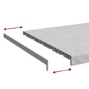 Vindueskarm Marmor tekstur 100 x 50 x 4,5 cm PVC