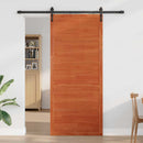 Ladedør Voksbrun 100 x 2,5 x 208 cm Massivt fyrretræ