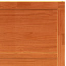 Ladedør Voksbrun 90 x 2,5 x 208 cm Massivt fyrretræ