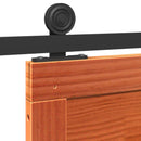 Ladedør Voksbrun 100 x 2,5 x 208 cm Massivt fyrretræ