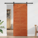 Ladedør Voksbrun 100 x 2,5 x 208 cm Massivt fyrretræ
